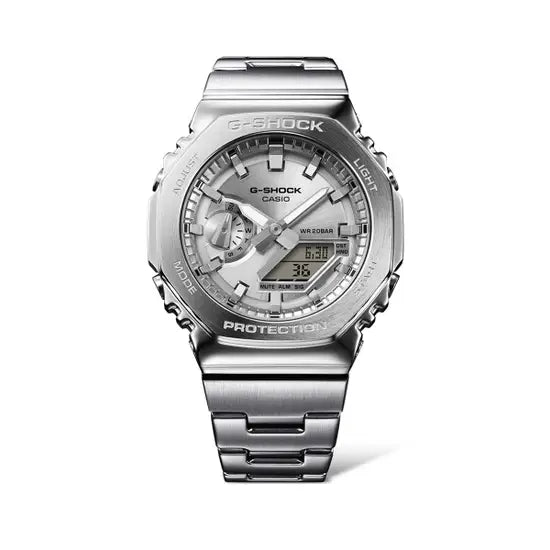 
                      
                        Casio G-Shock GM-2110D-7AER Metal Covered With Metal Band Watch
                      
                    