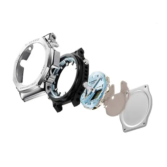 
                      
                        Casio G-Shock GM-2110D-7AER Metal Covered With Metal Band Watch
                      
                    