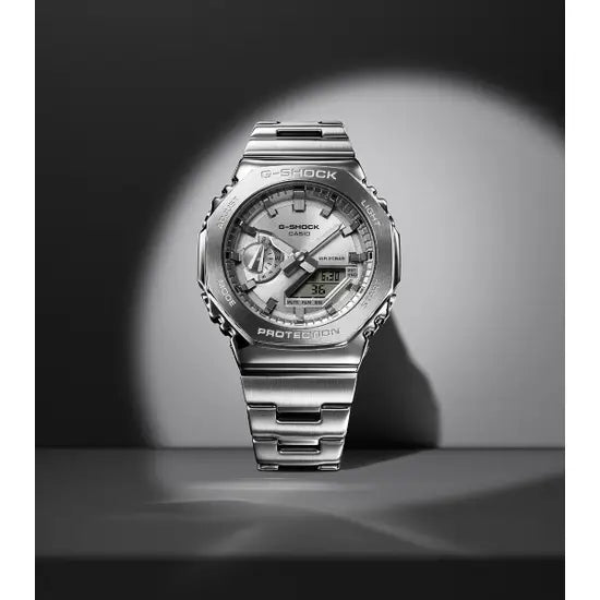 
                      
                        Casio G-Shock GM-2110D-7AER Metal Covered With Metal Band Watch
                      
                    