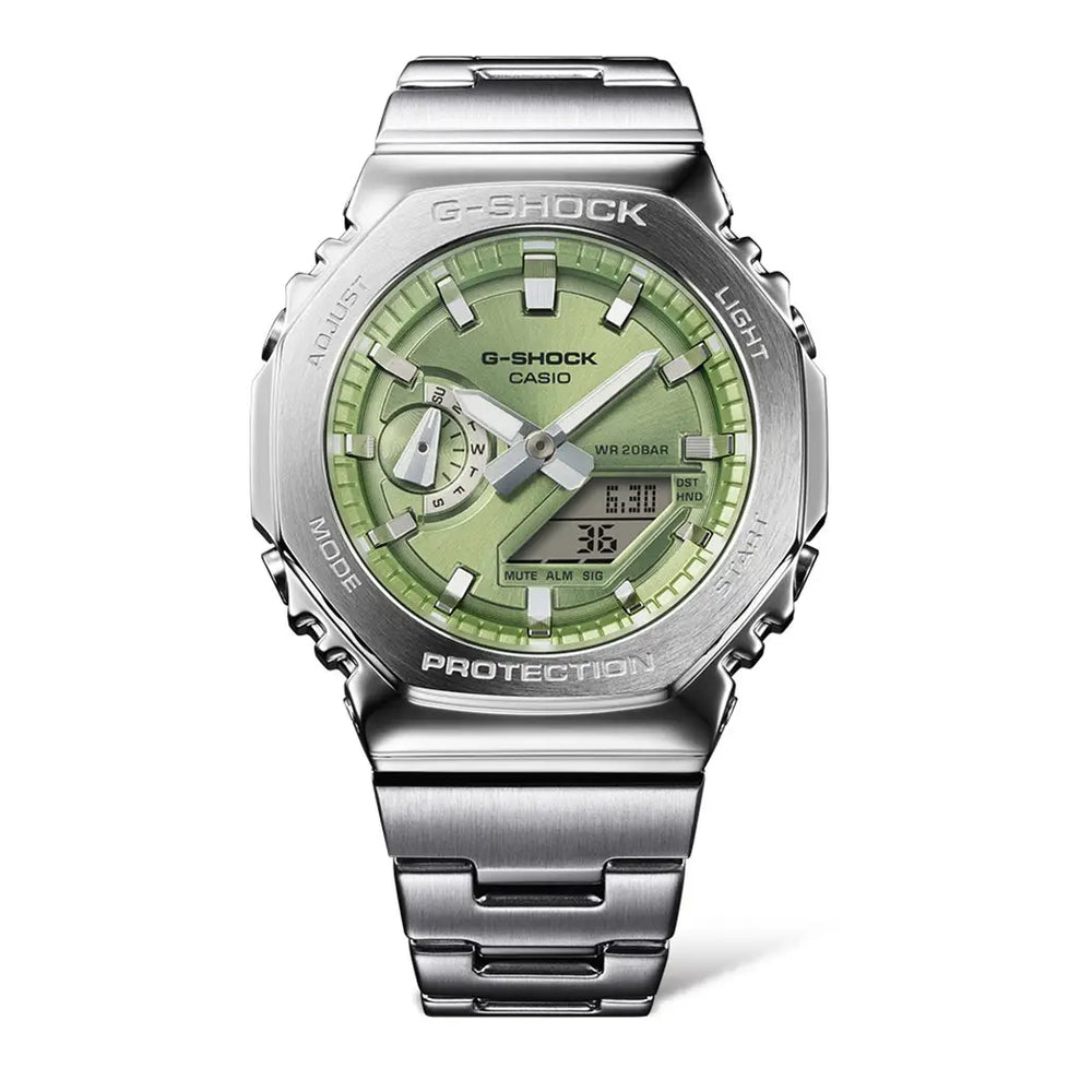 
                      
                        Casio G-Shock GM-2110D-3AER Metal Covered with Metal Band
                      
                    