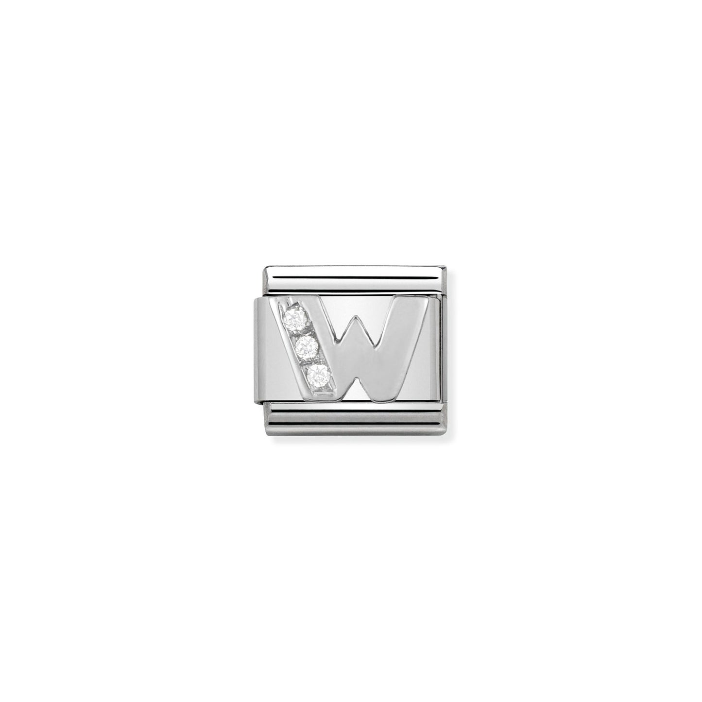 Nomination Classic Link CZ Letter W