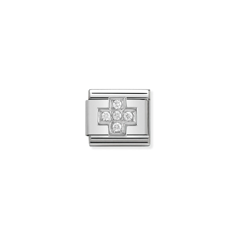 Nomination Classic Link Cross with CZ