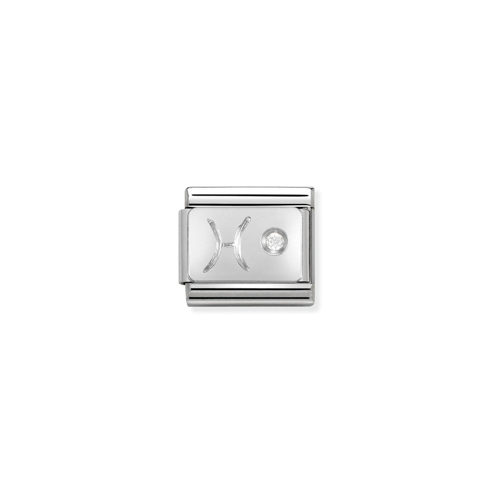 Nomination Classic Link Pisces with CZ