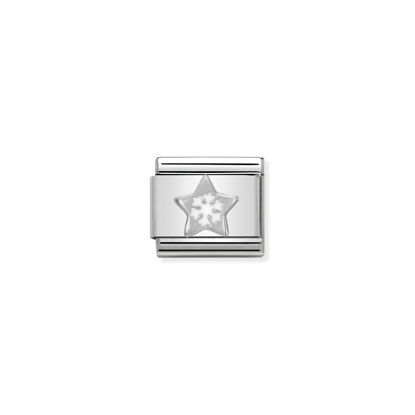 Nomination Classic Link with Star & Snowflake