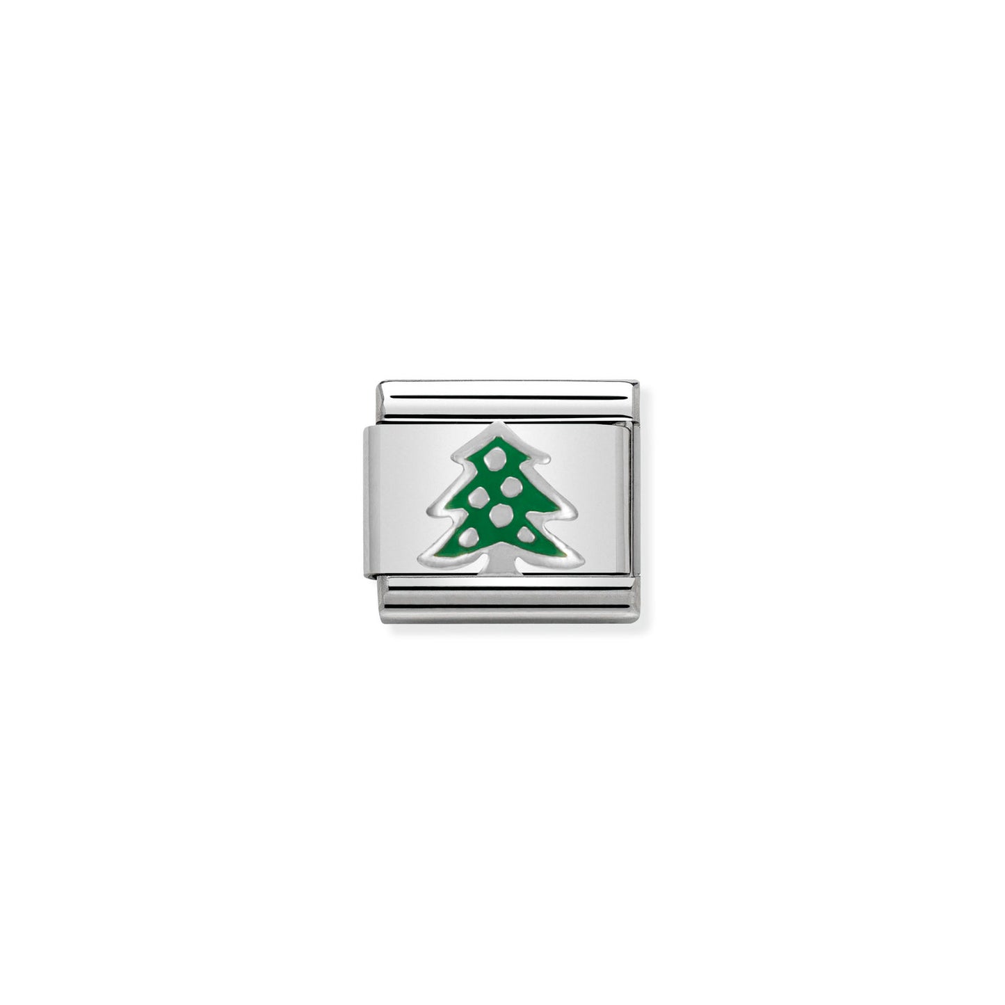 Nomination Classic Link with Christmas Tree