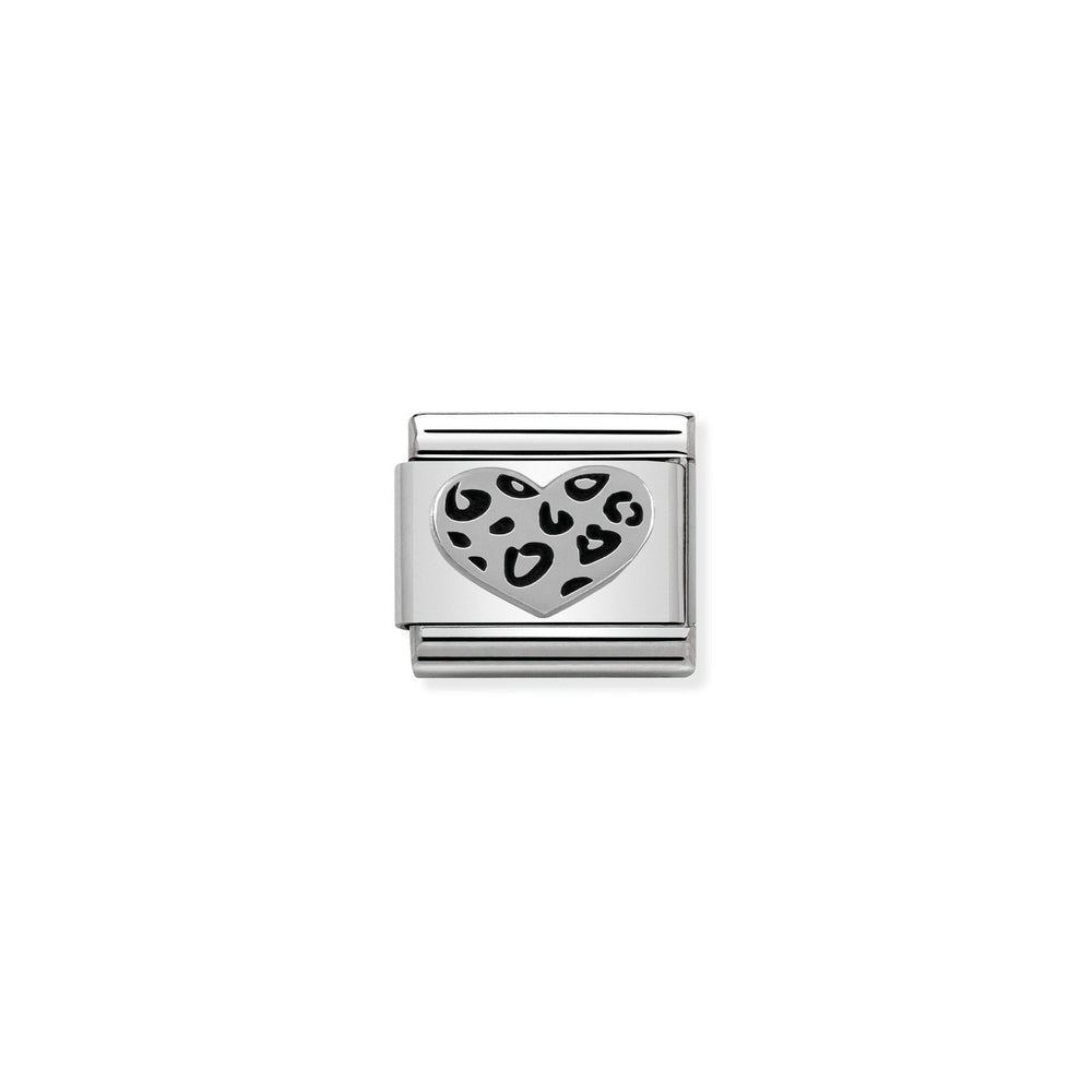 Nomination Classic Link Leopard Heart