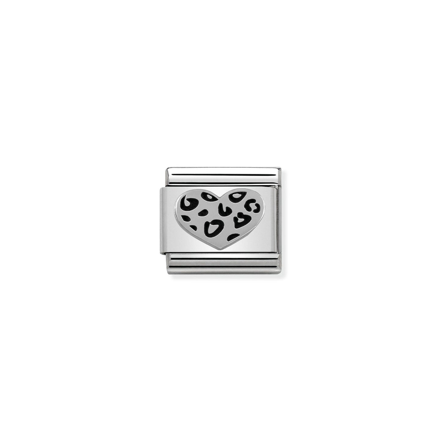 Nomination Classic Link Leopard Heart