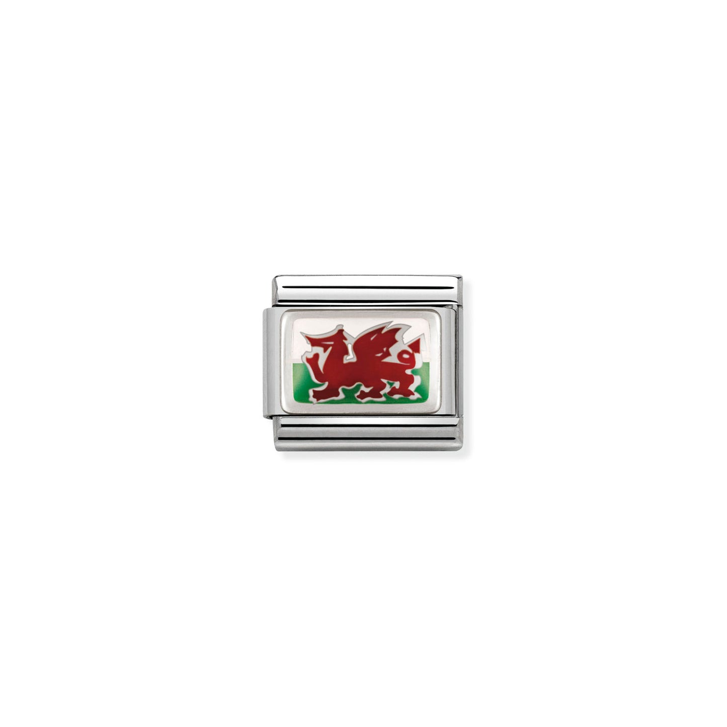 Nomination Classic Link with Wales Flag