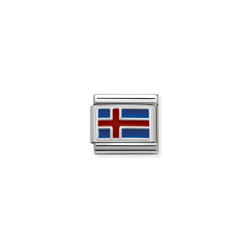 Nomination Classic Link with Iceland Flag