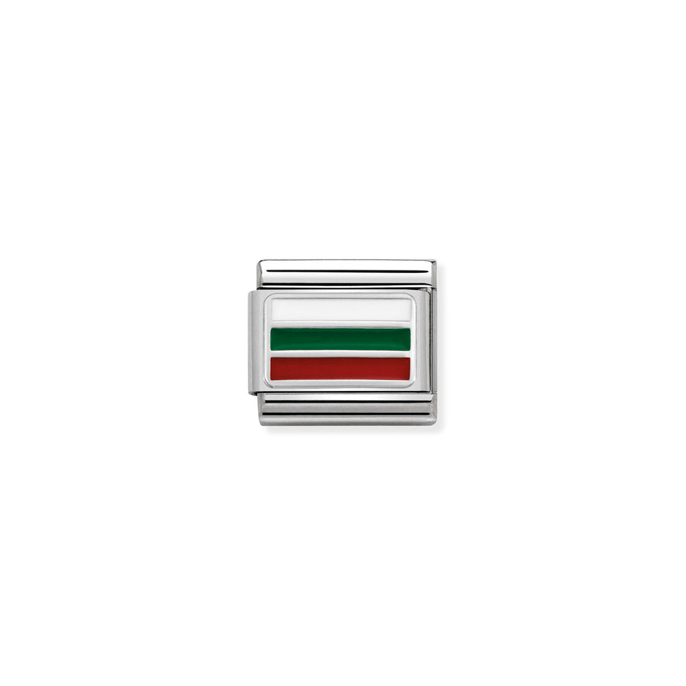 Nomination Classic Link with Bulgaria Flag