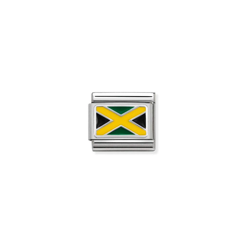 Nomination Classic Link with Jamaica Flag