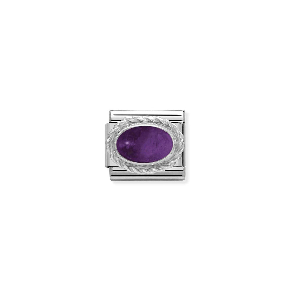 Nomination Classic Link Amethyst- February