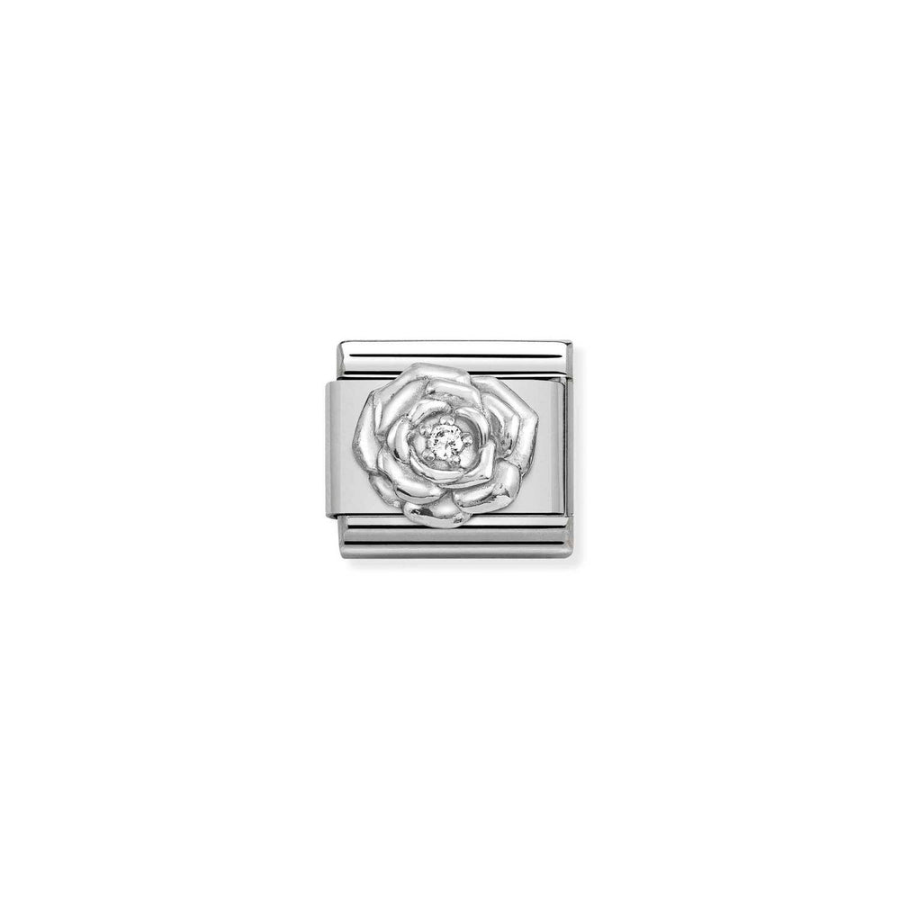 Nomination Classic Link Rose with CZ