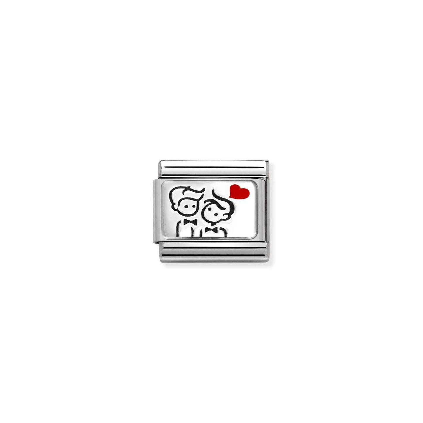 Nomination Classic Link Men with Heart