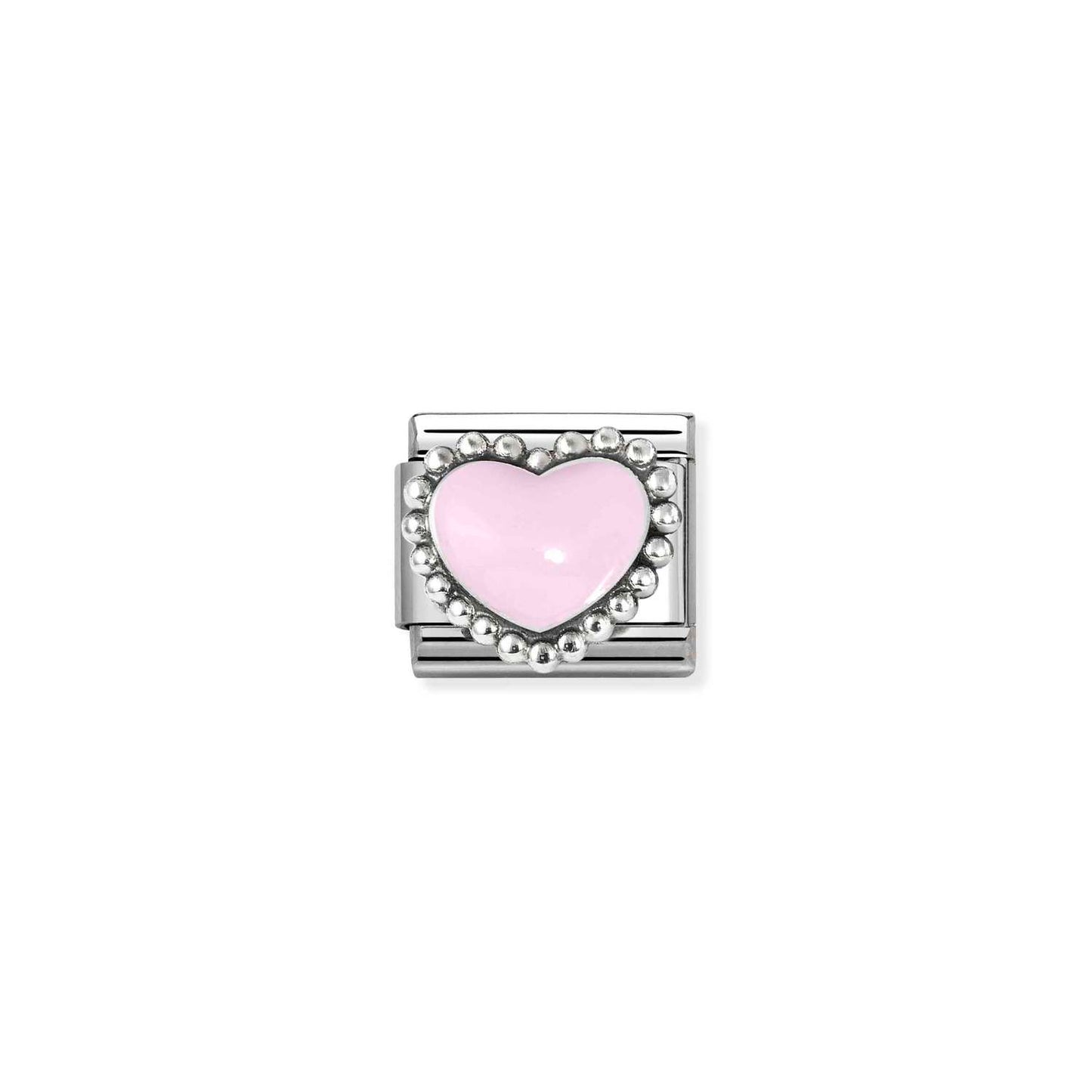 Nomination Classic Link Pastel Pink Heart