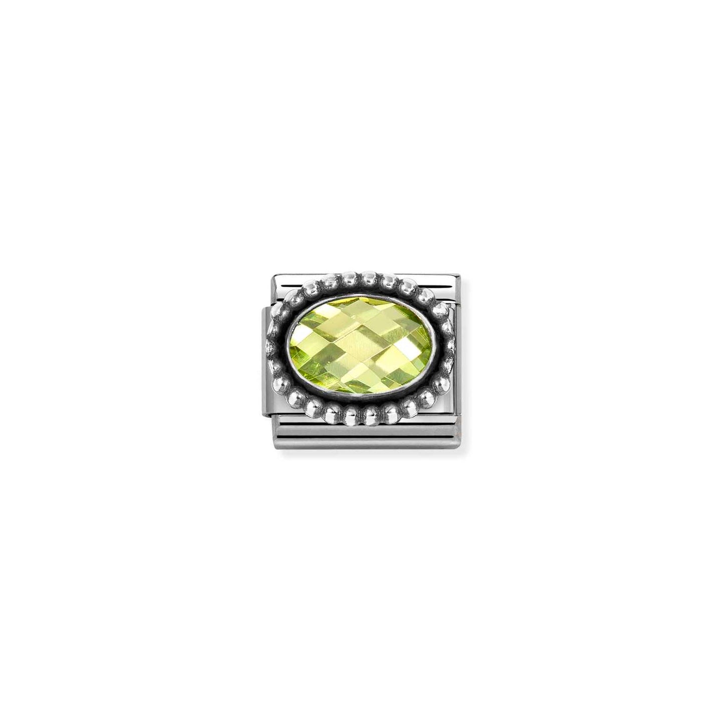 Nomination Classic Link Peridot Beaded Setting