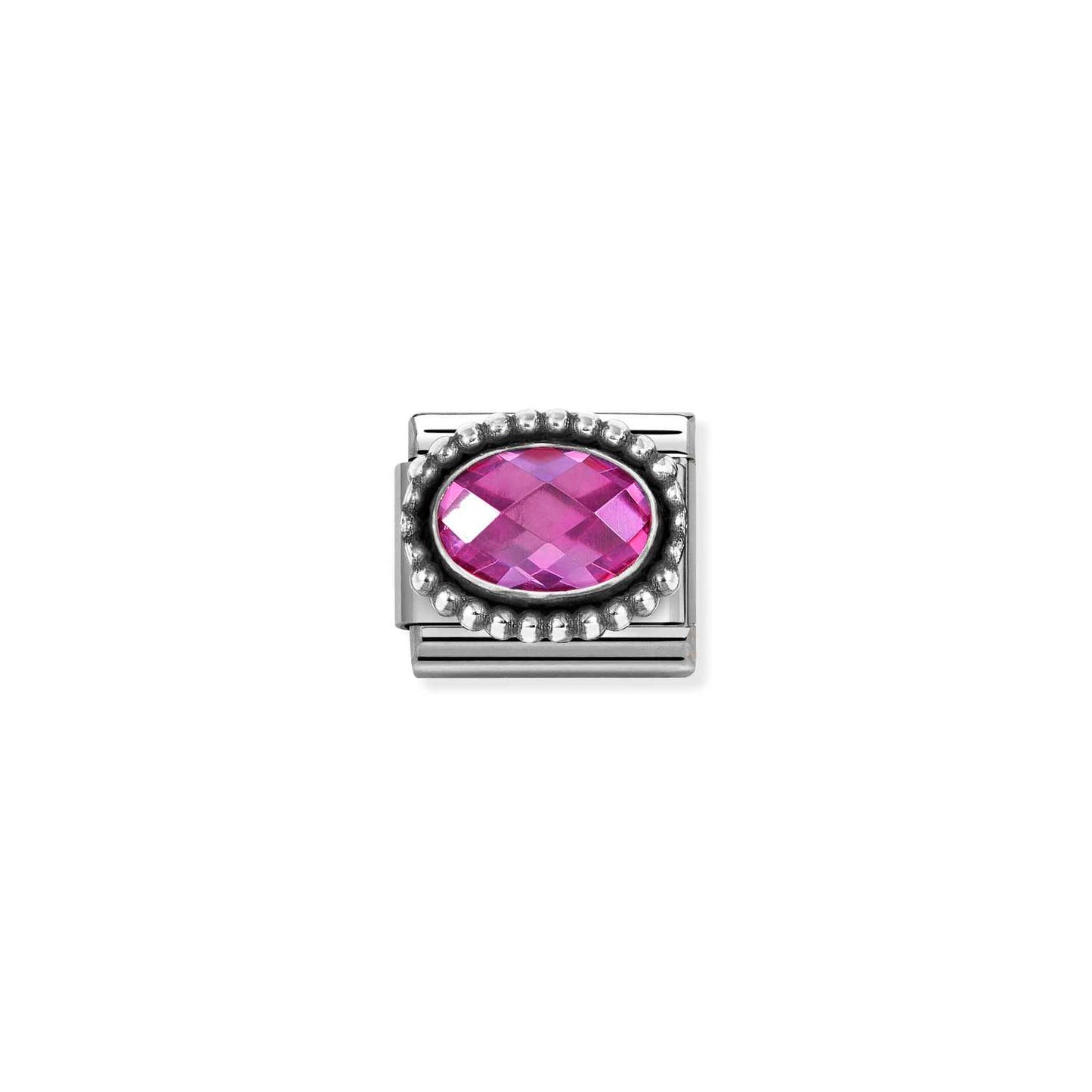 Nomination Composable Classic Fuschia Cz Vintage Effect link