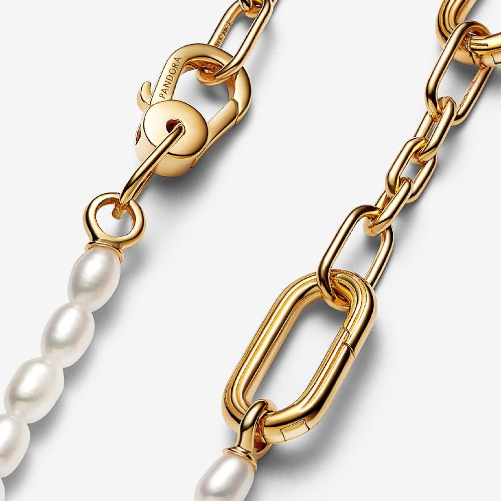 
                      
                        Pandora ME Slim Treated Freshwater Cultured Pearl Necklace
                      
                    
