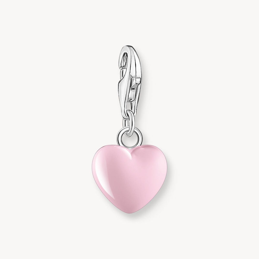 Thomas Sabo Pink Heart Charm