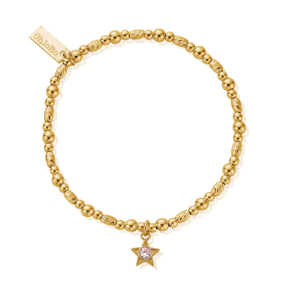ChloBo Gold October Birthstone Bracelet