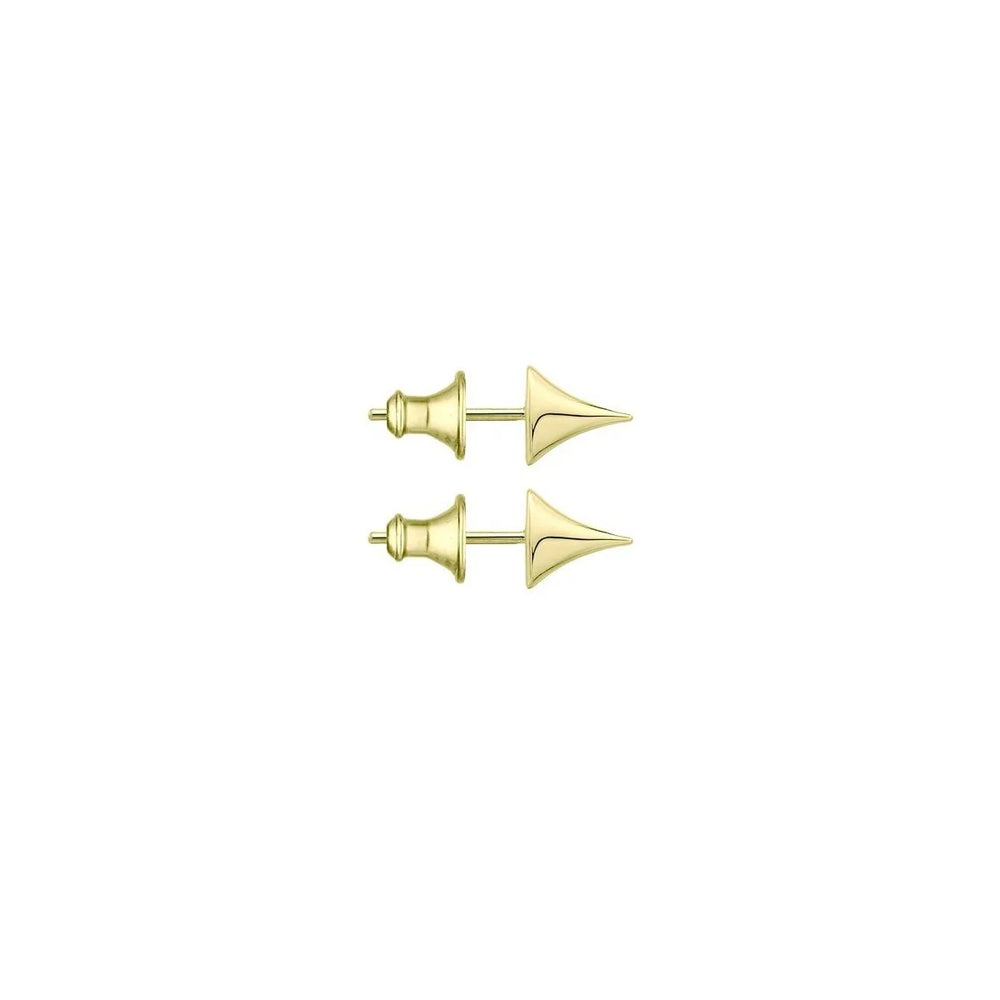 Shaun Leane Rose Thorn Stud Earrings - Gold Vermeil