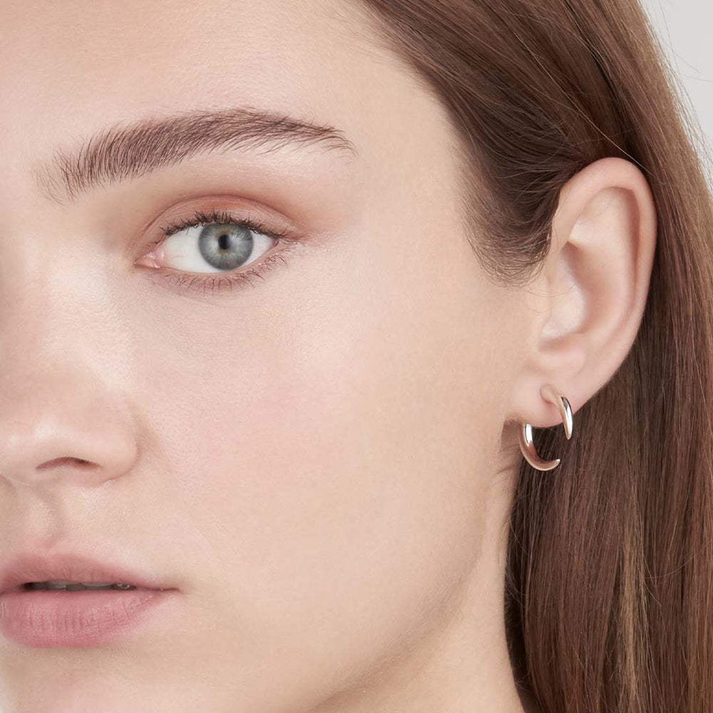 
                      
                        Shaun Leane Talon Small Hoop Earrings - Silver
                      
                    