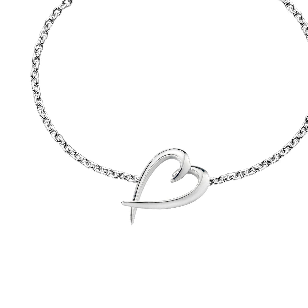 
                      
                        Shaun Leane Hook Heart Bracelet - Silver
                      
                    