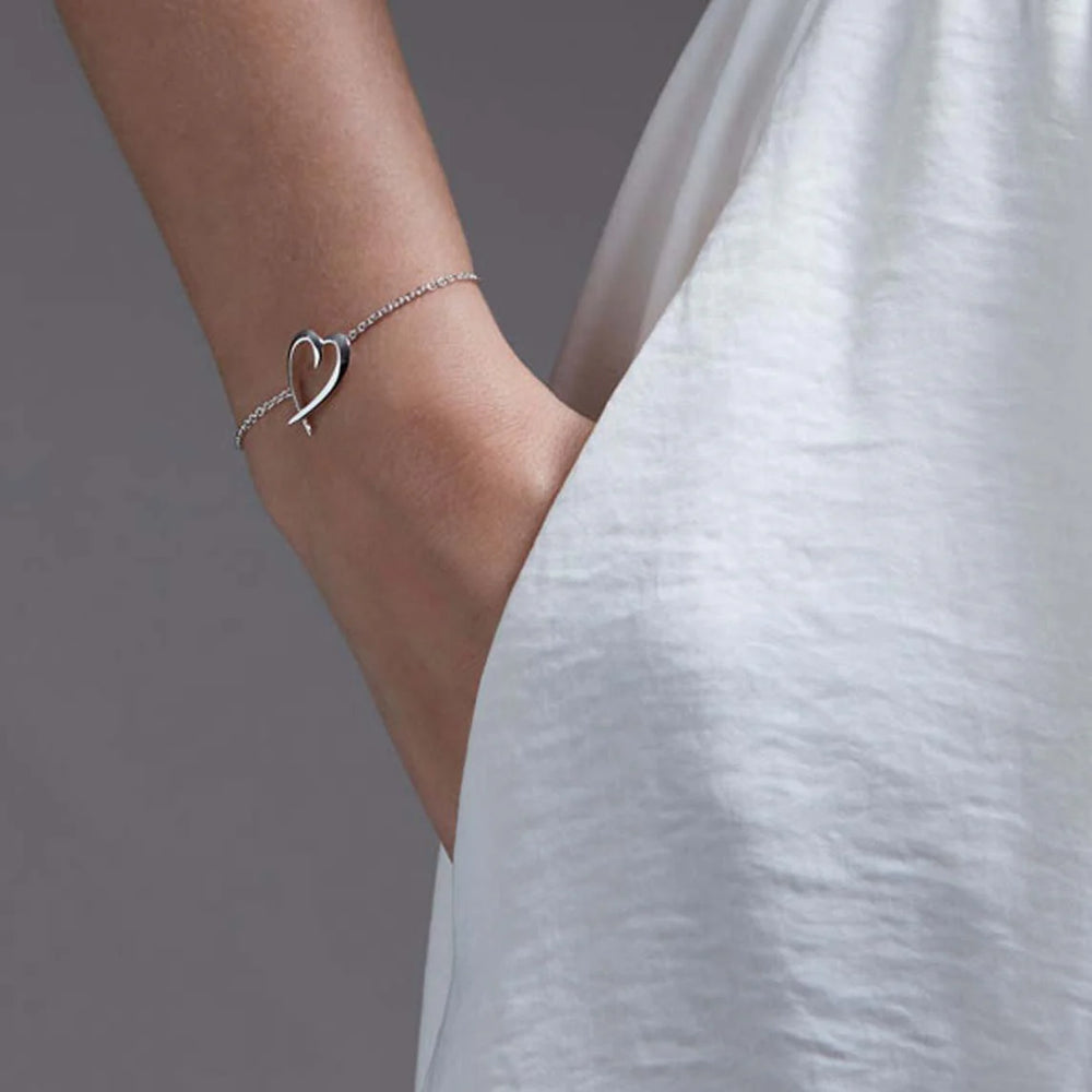 
                      
                        Shaun Leane Hook Heart Bracelet - Silver
                      
                    