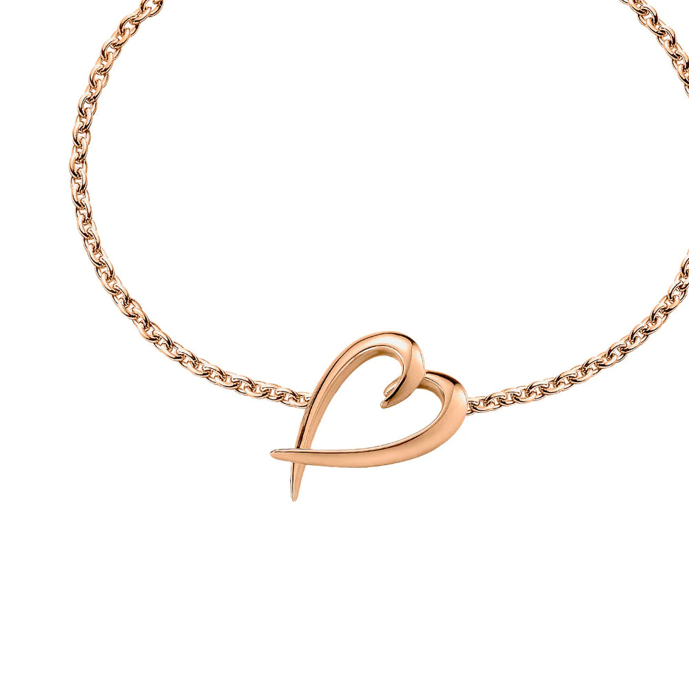 
                      
                        Shaun Leane Hook Heart Bracelet - Rose Gold Vermeil
                      
                    