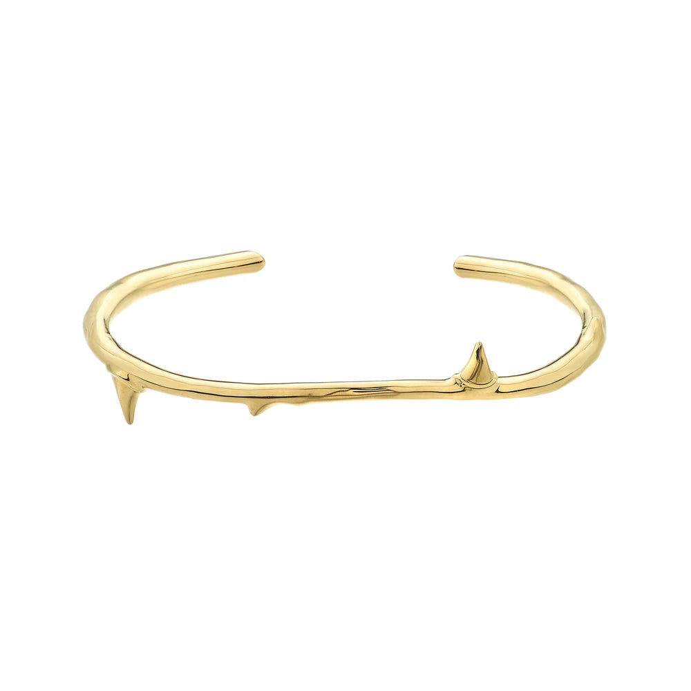Shaun Leane Rose Thorn Bangle - Yellow Gold Vermeil
