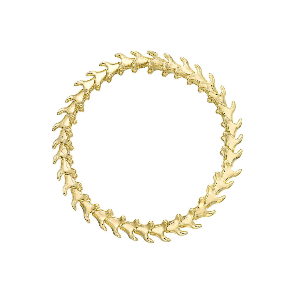 Shaun Leane Serpent’s Trace Slim Bracelet - Yellow Gold Vermeil