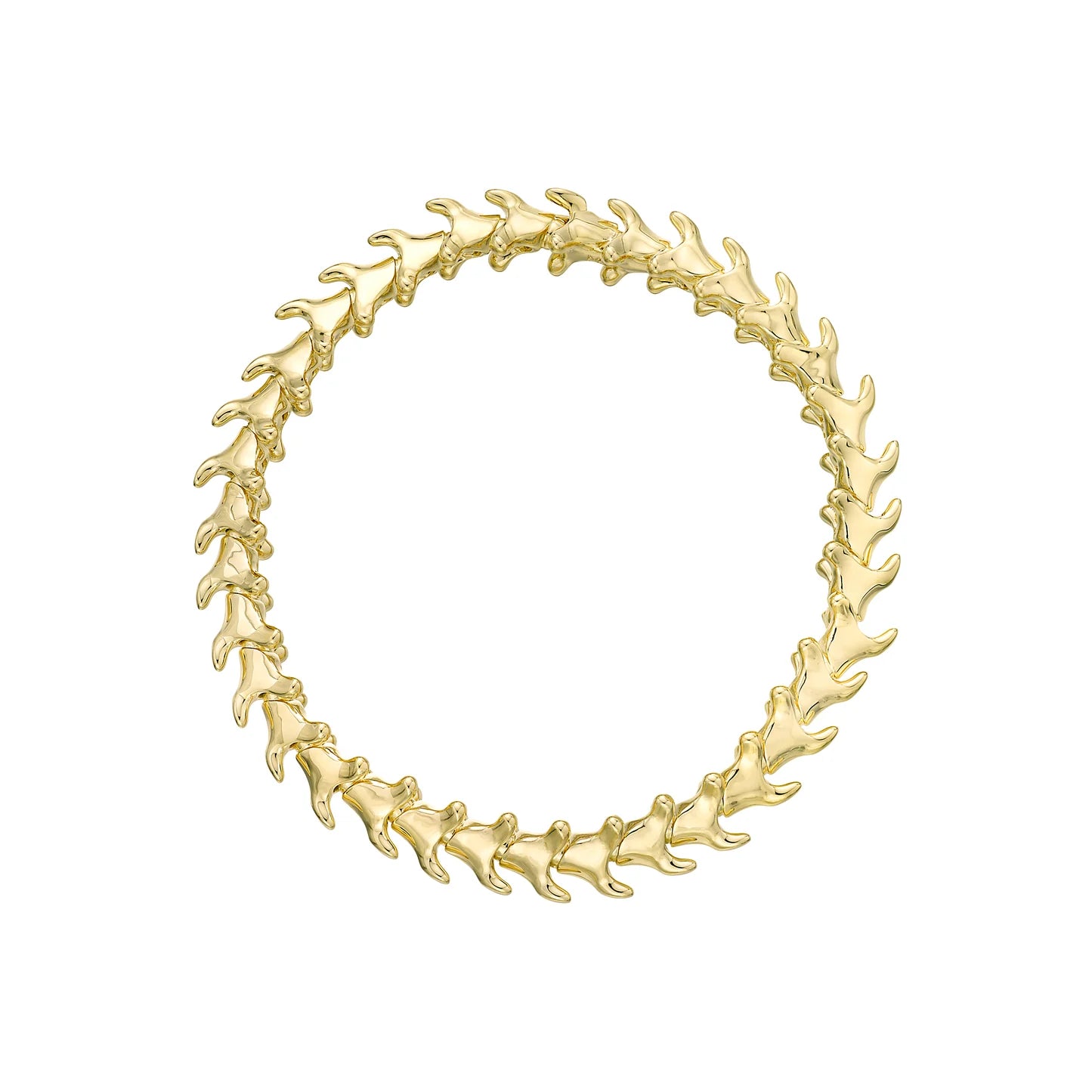 Shaun Leane Serpent’s Trace Slim Bracelet - Yellow Gold Vermeil