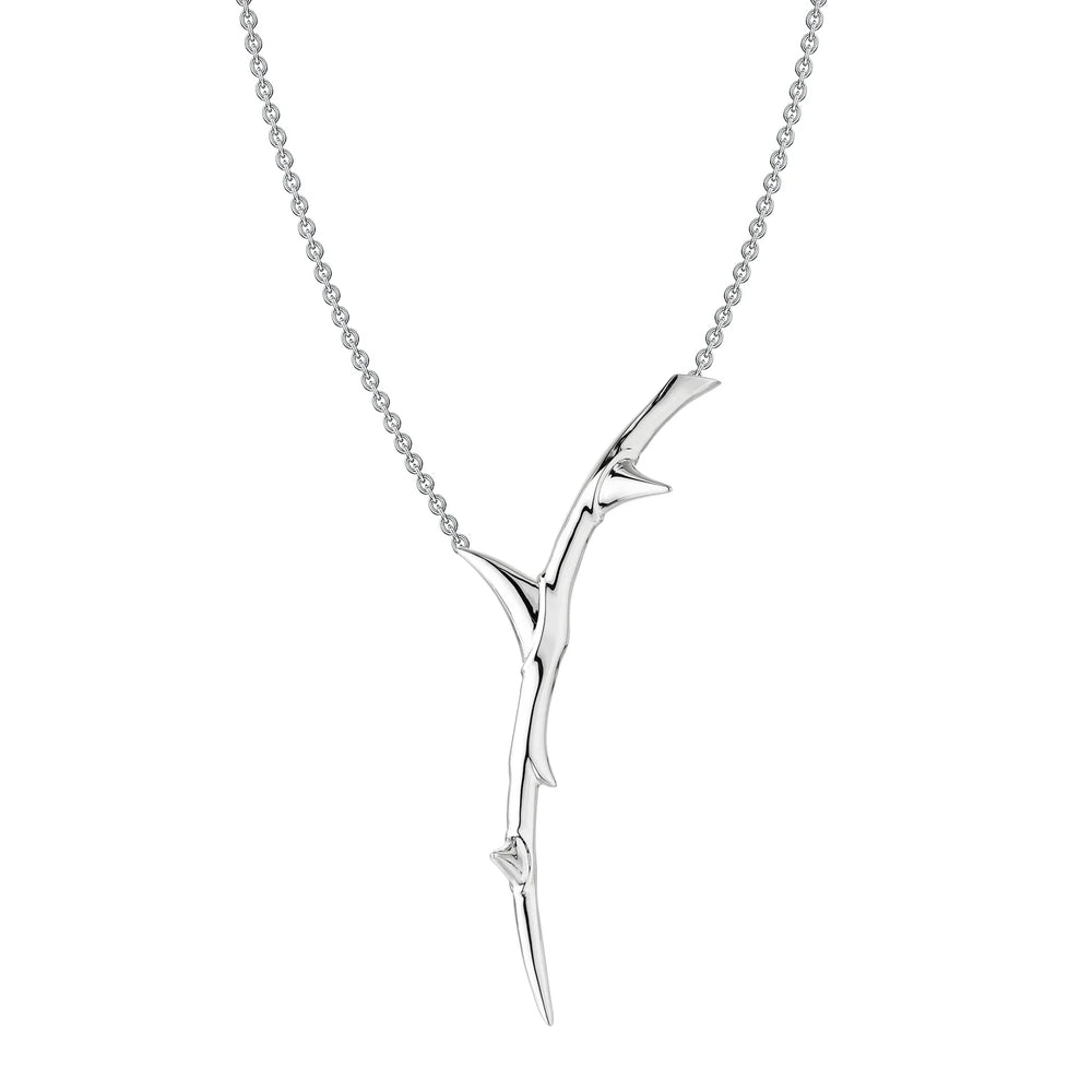 
                      
                        Shaun Leane Rose Thorn Single Drop Pendant Silver
                      
                    