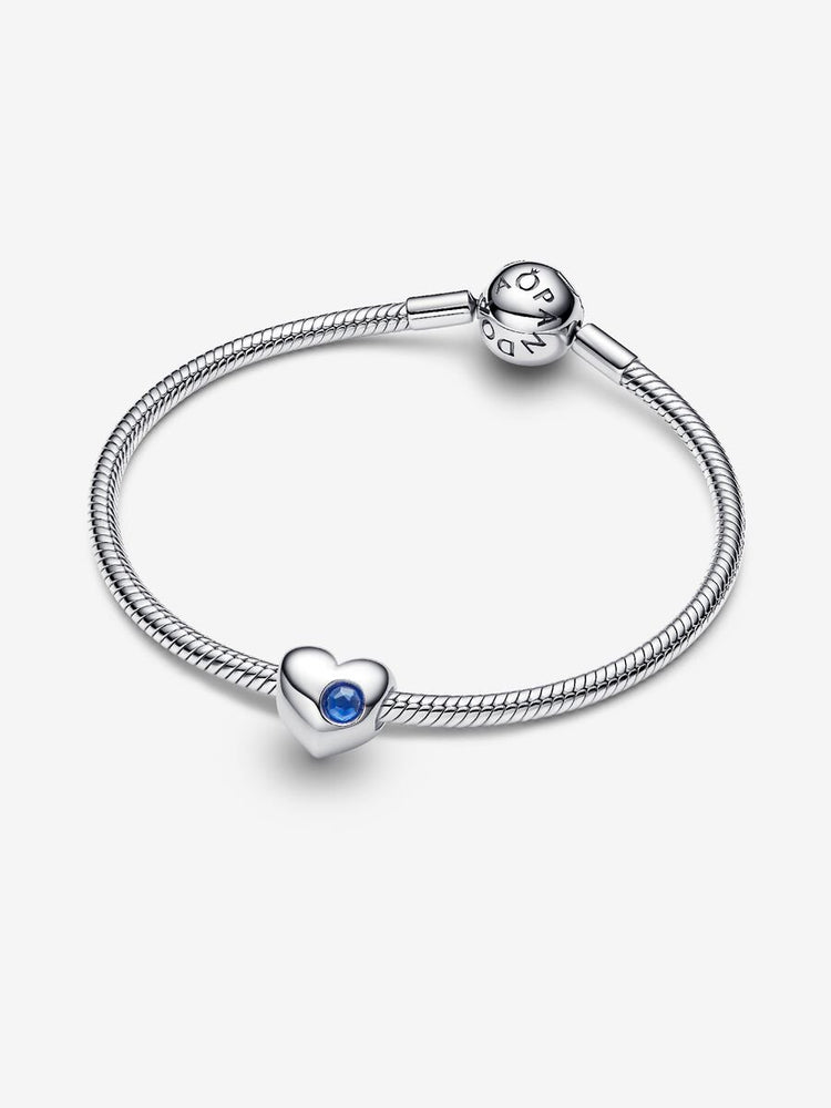 
                      
                        Pandora Engravable September Birthstone Heart Charm
                      
                    