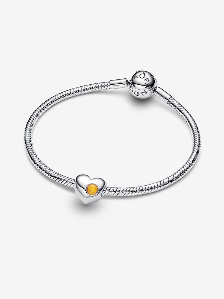 
                      
                        Pandora Engravable November Birthstone Heart Charm
                      
                    