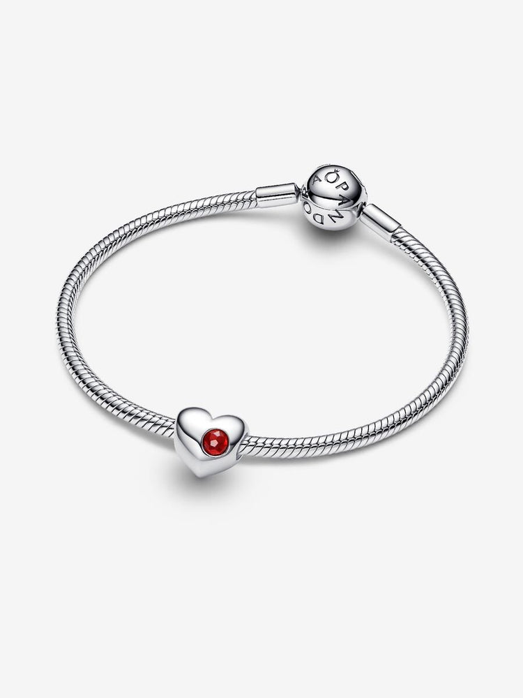 
                      
                        Pandora Engravable January Birthstone Heart Charm
                      
                    