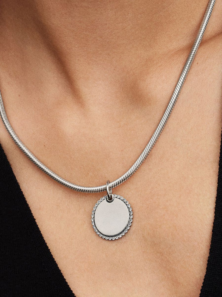 
                      
                        Pandora Engravable Round Tag Pendant
                      
                    