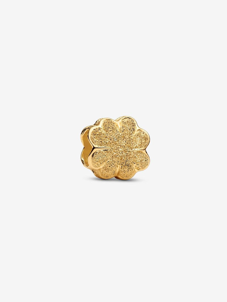 Pandora Textured Clover Mini Charm