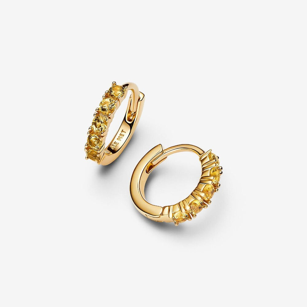 
                      
                        Pandora Yellow Huggie Earrings
                      
                    