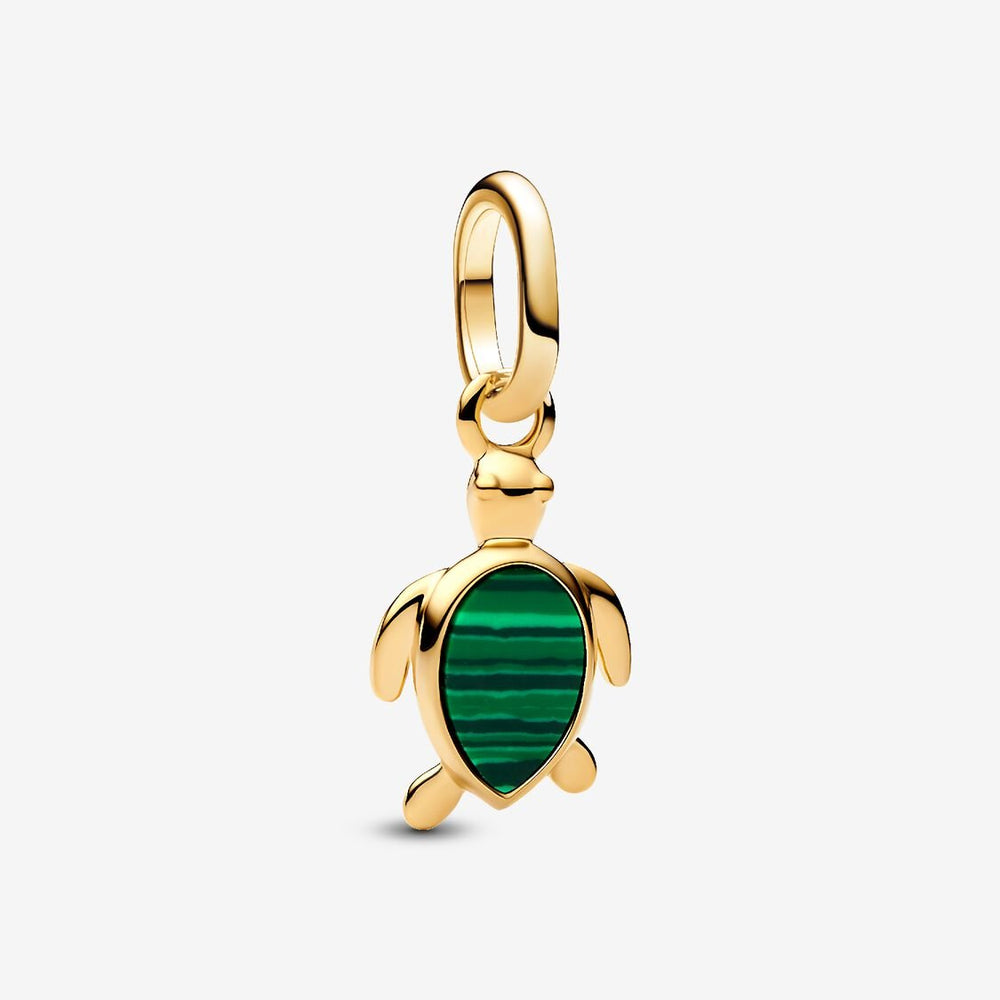 Pandora Green Turtle Mini Dangle Charm