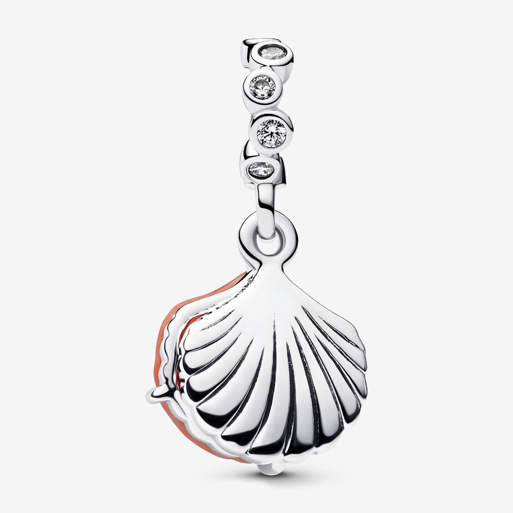 
                      
                        Pandora Coral-coloured Shell Double Dangle Charm
                      
                    
