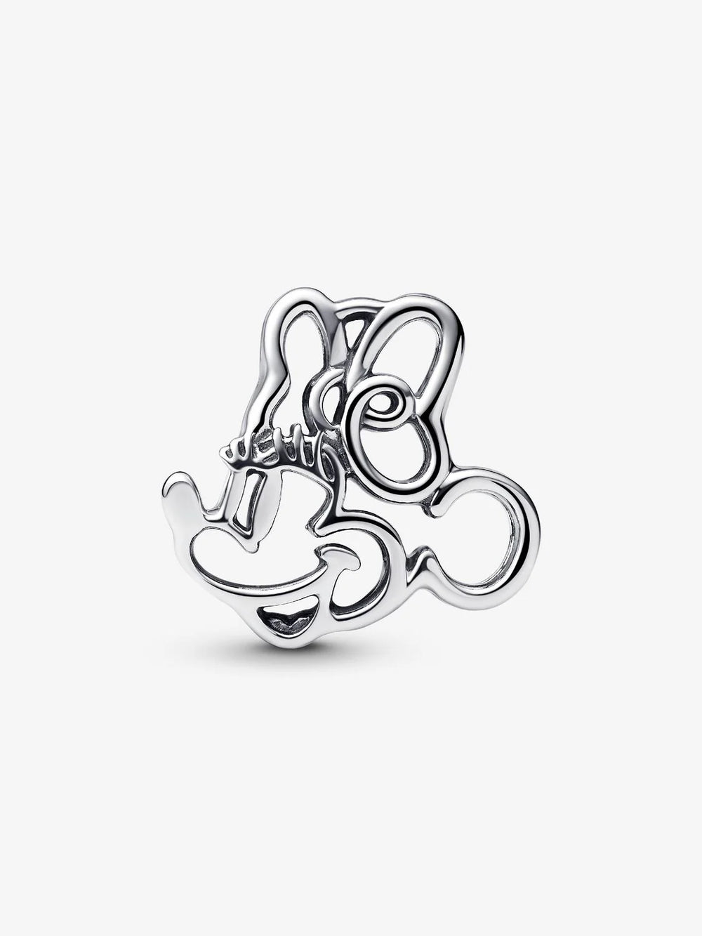 Pandora Disney Minnie Mouse Openwork Charm Sterling Silver