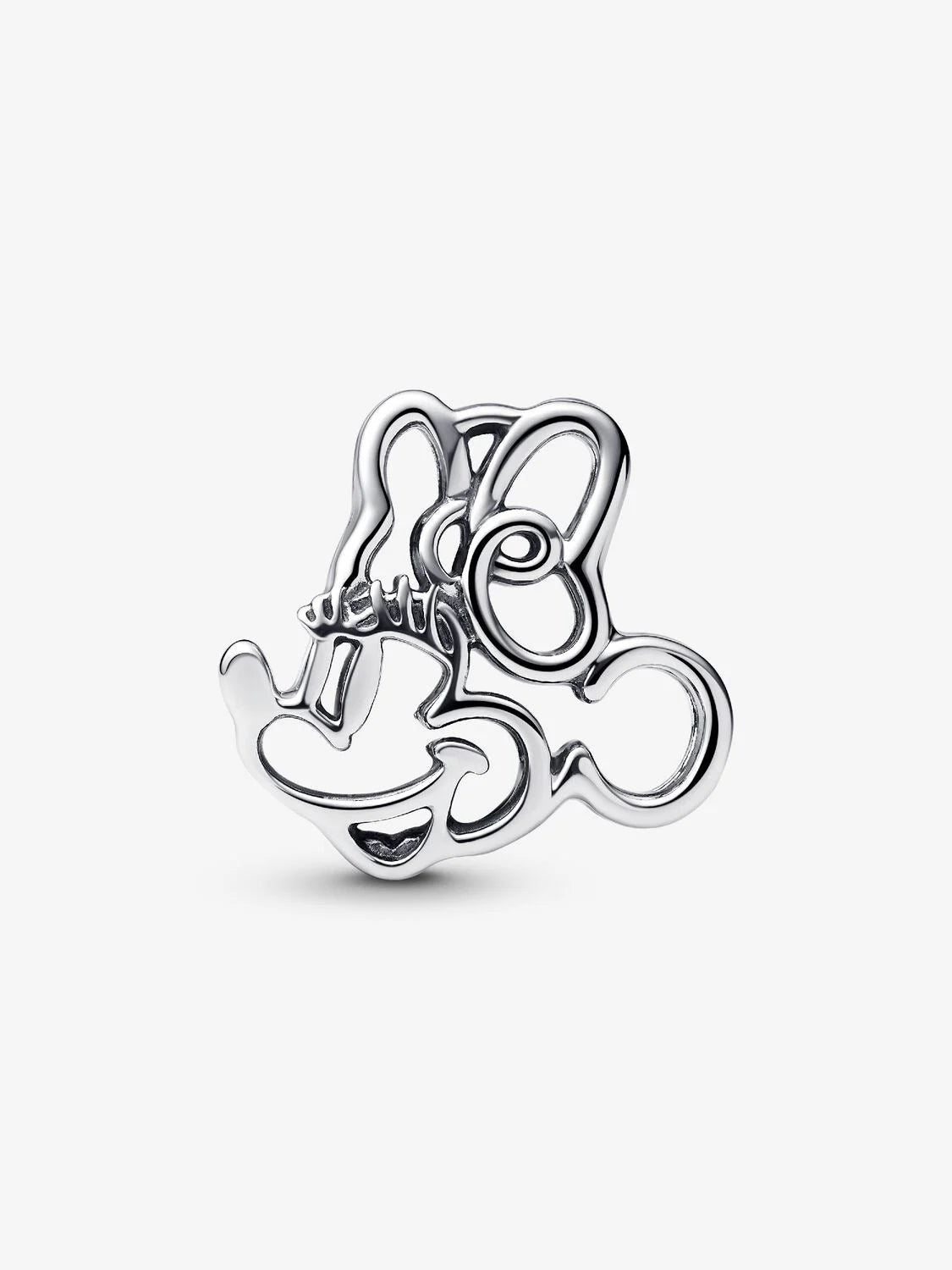 Pandora Disney Minnie Mouse Openwork Charm Sterling Silver