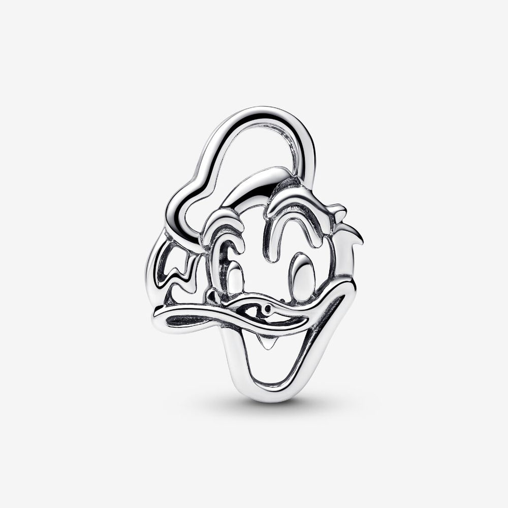 Pandora Disney Donald Duck Openwork Charm Sterling Silver