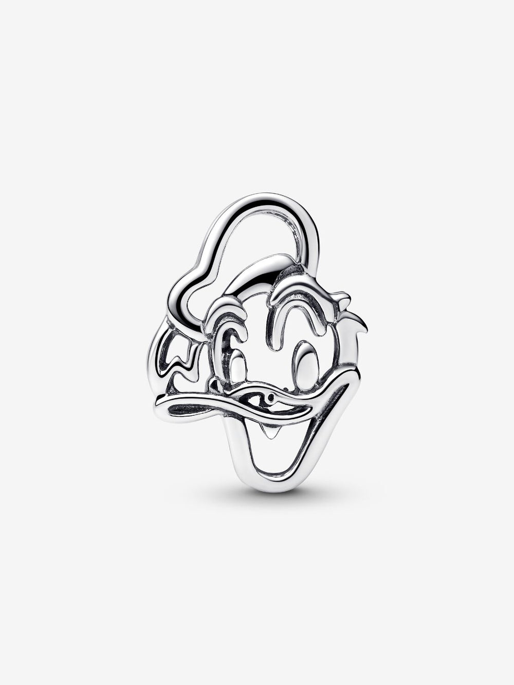 Pandora Disney Donald Duck Openwork Charm Sterling Silver