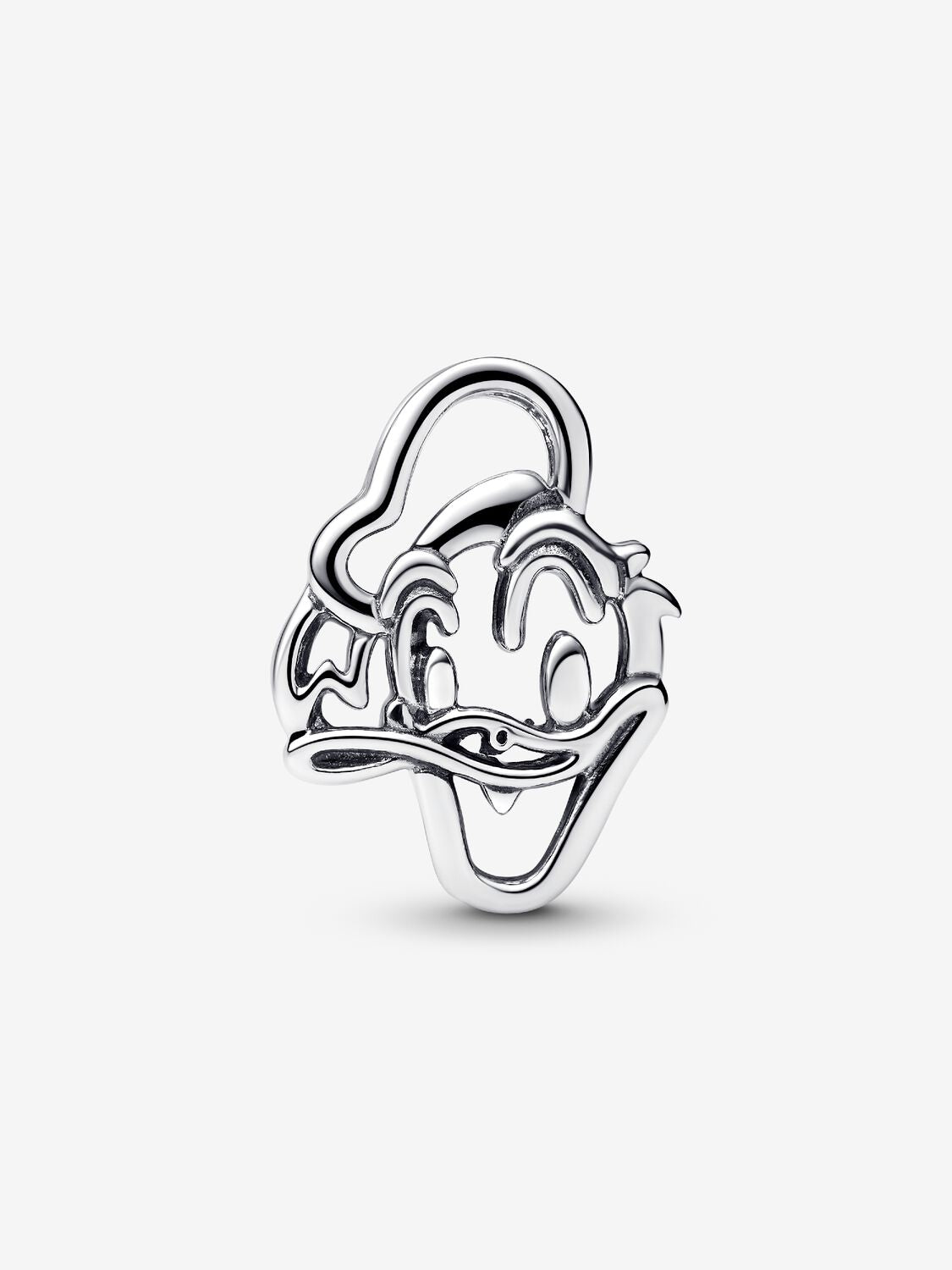 Pandora Disney Donald Duck Openwork Charm Sterling Silver