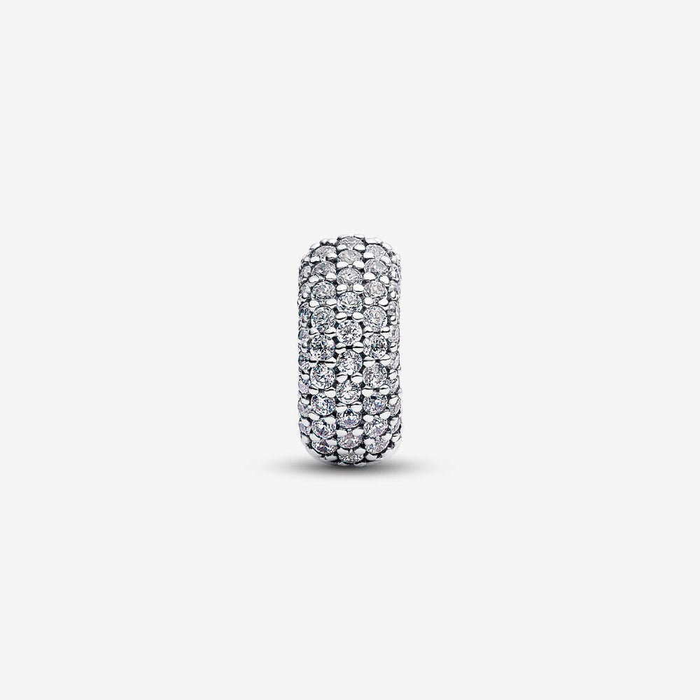
                      
                        Pandora Pavé Clip Charm Sterling Silver
                      
                    