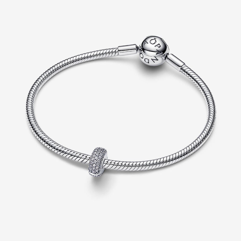 
                      
                        Pandora Pavé Clip Charm Sterling Silver
                      
                    