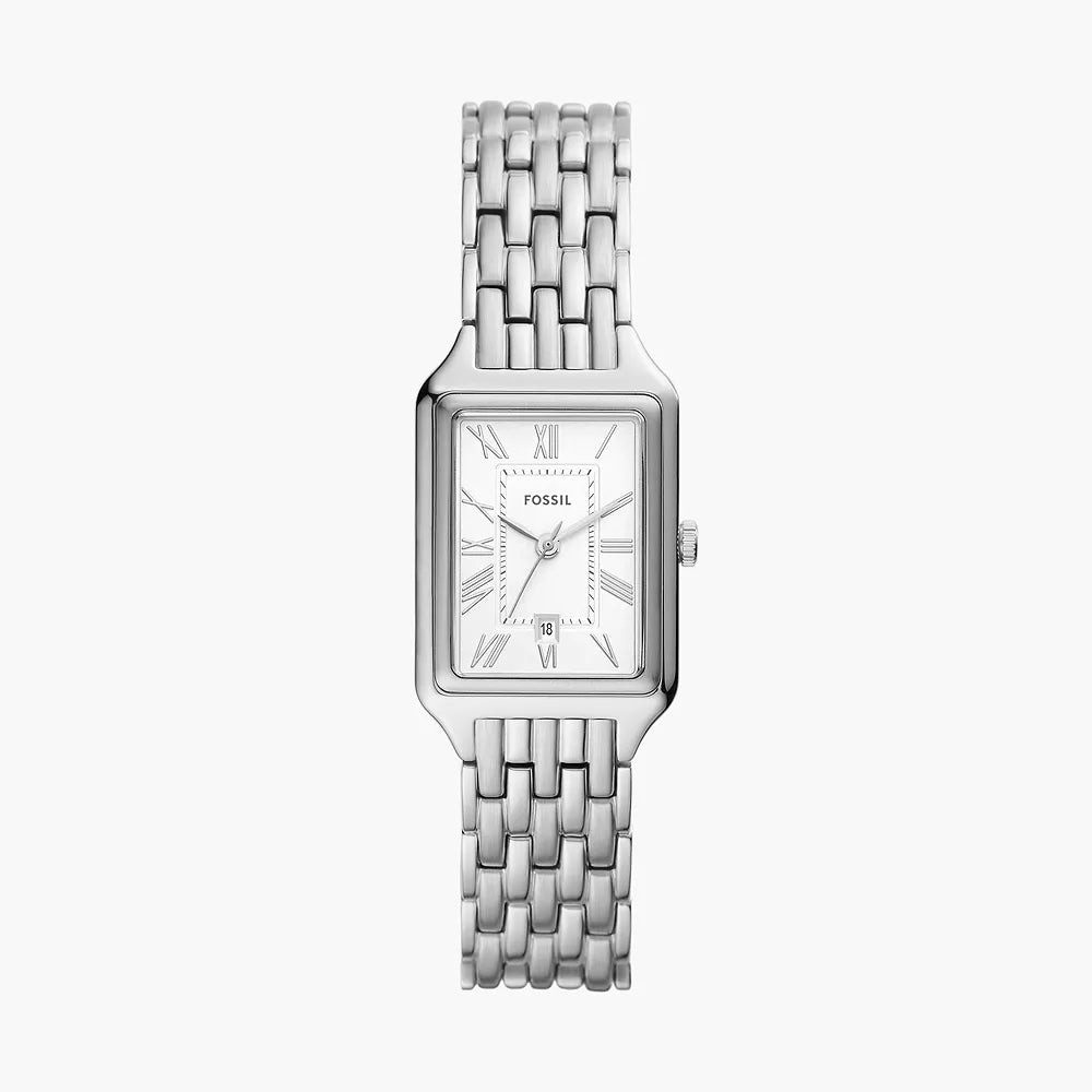 Fossil Raquel Three-Hand Date Stainless Steel Watch