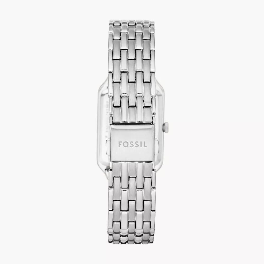 
                      
                        Fossil Raquel Three-Hand Date Stainless Steel Watch
                      
                    